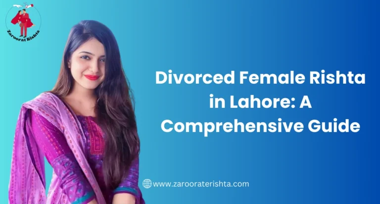 Female Rishta in Lahore